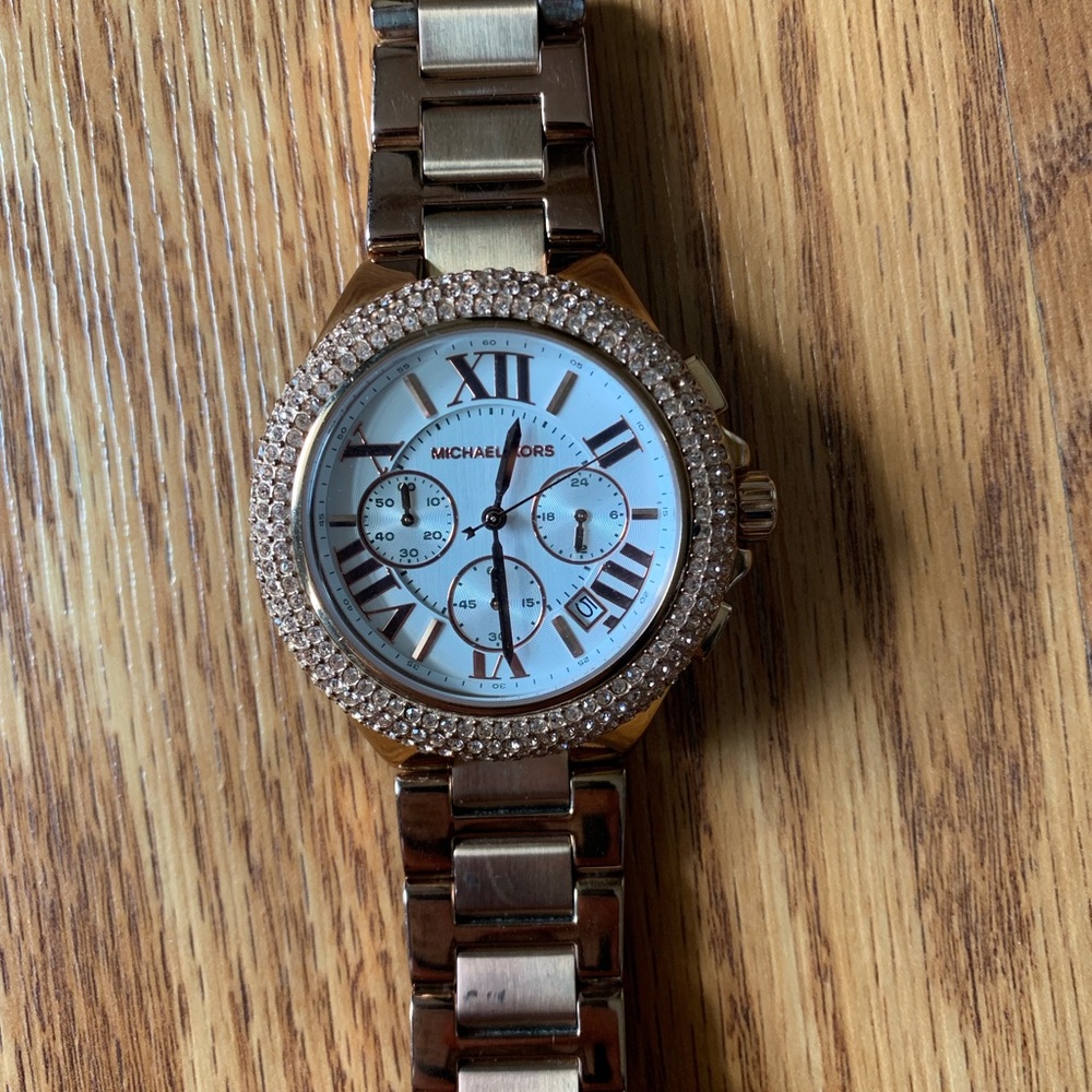 Michaels Kors Light Rose Gold Watch